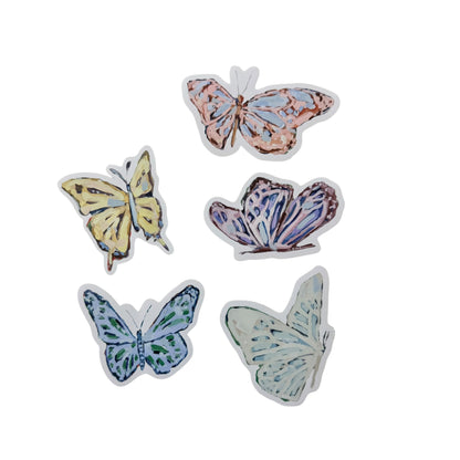 "Butterfly Kisses" stickers