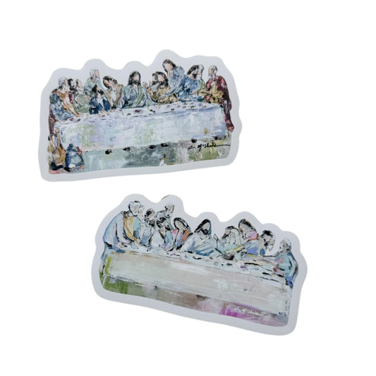 "Last Supper" stickers