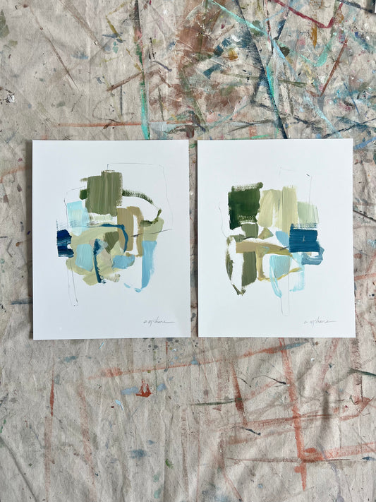 Original abstracts (set of 2)