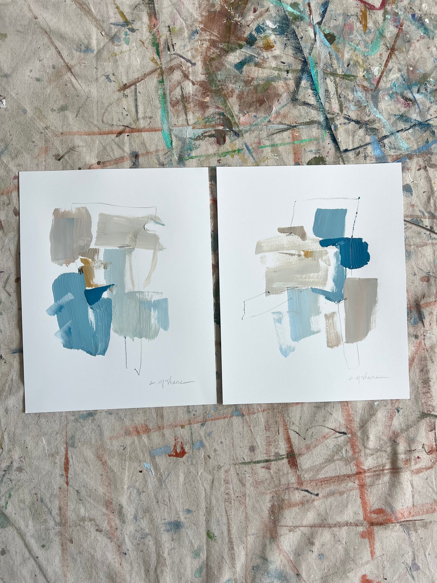 Original abstracts (set of 2)