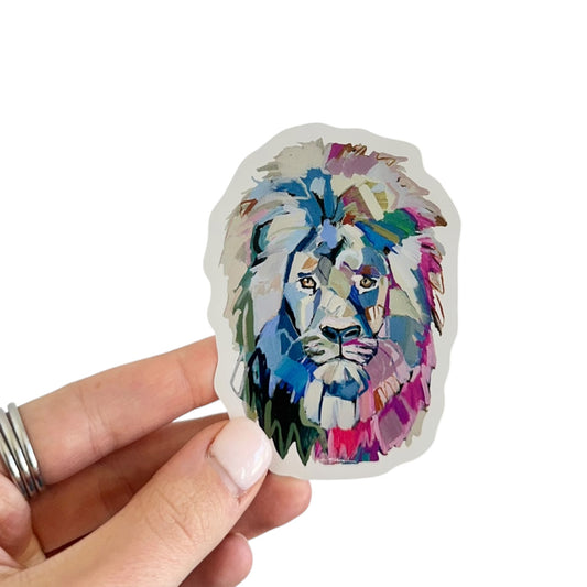 "Noble Lion" sticker