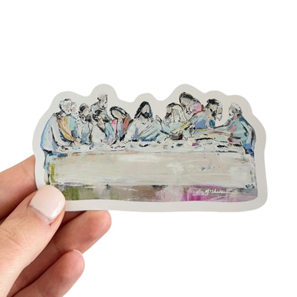 "Last Supper" stickers