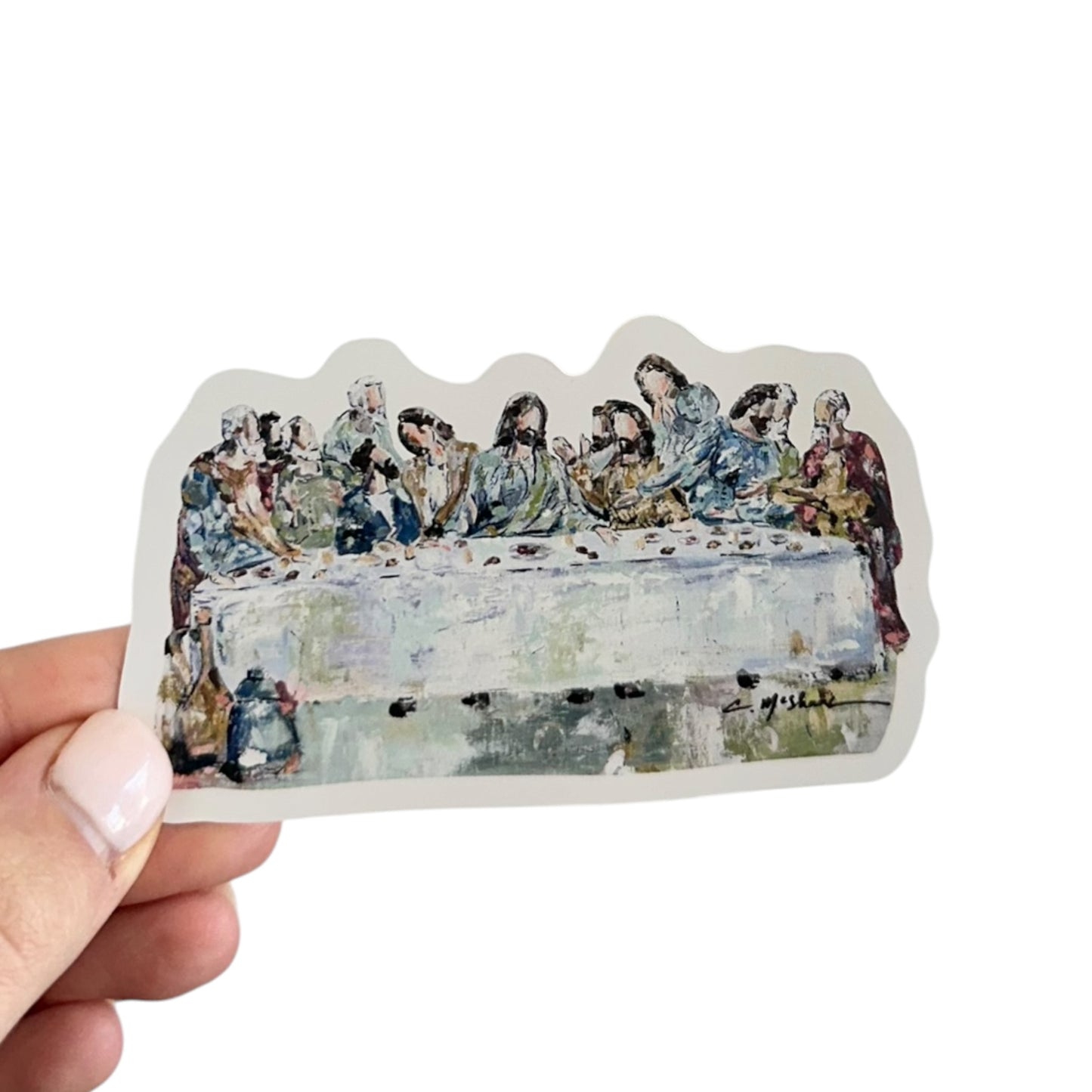 "Last Supper" stickers