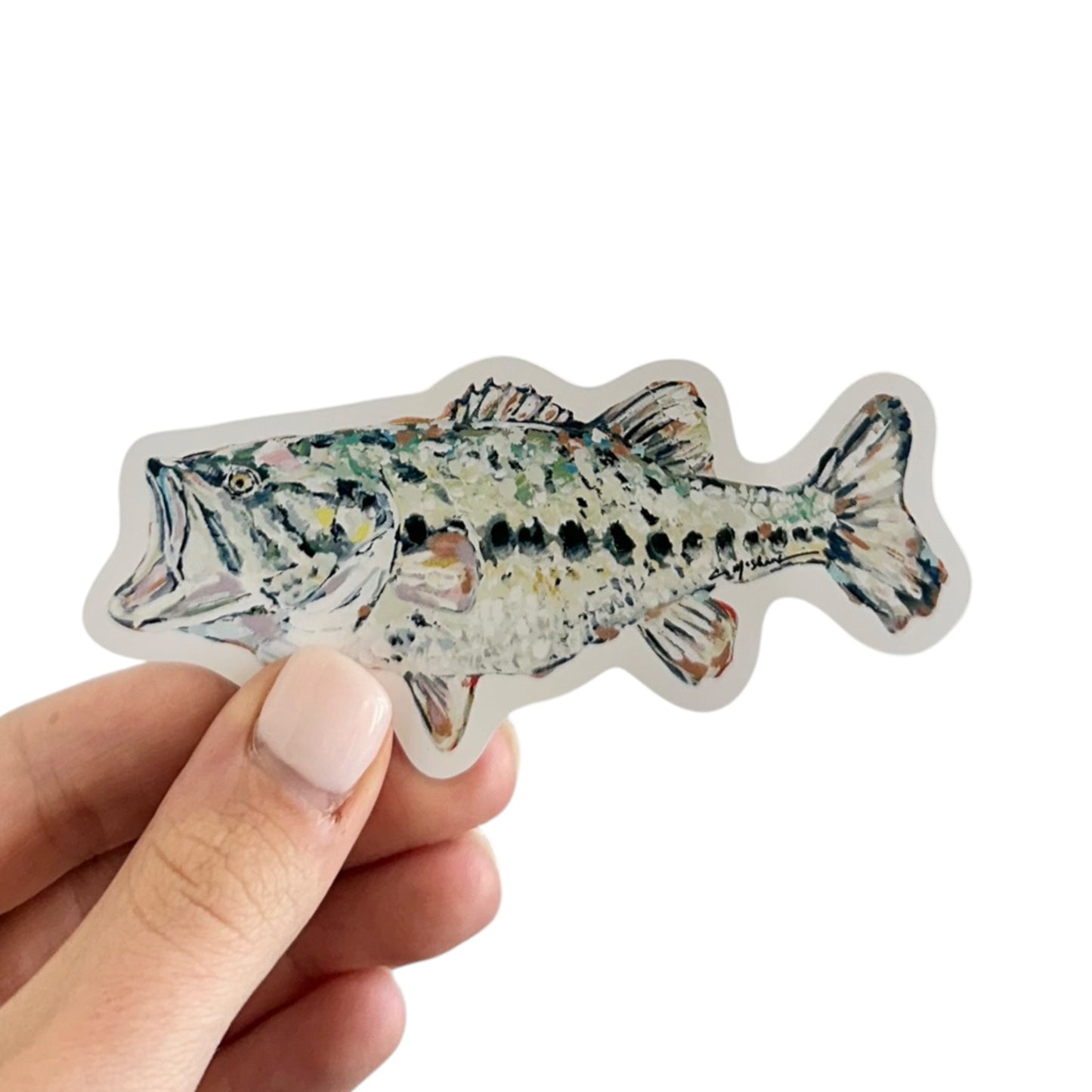 "Fishing" stickers