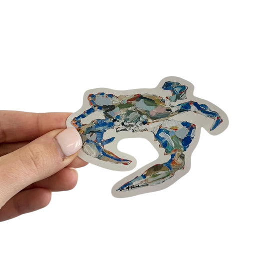 "Blue Crab" sticker