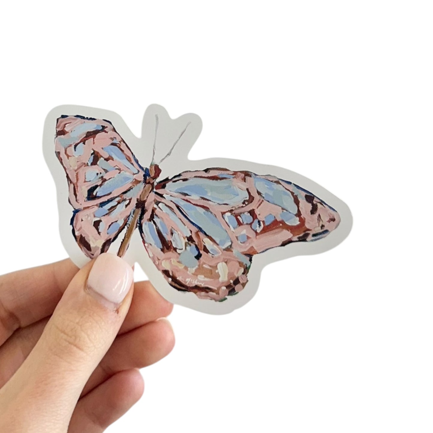 "Butterfly Kisses" stickers