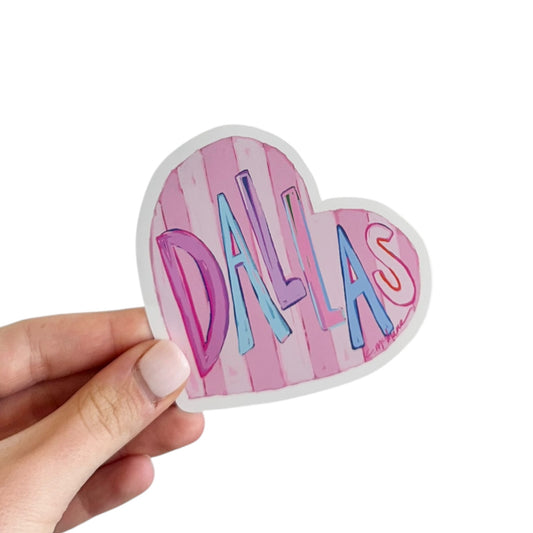 "Dallas Love" sticker