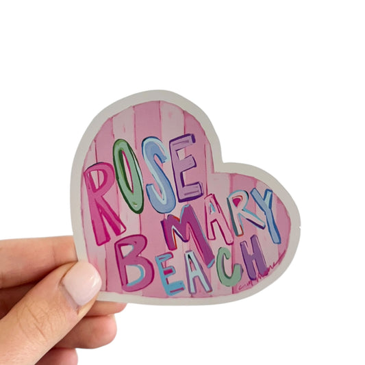 "Rosemary Beach Love" sticker
