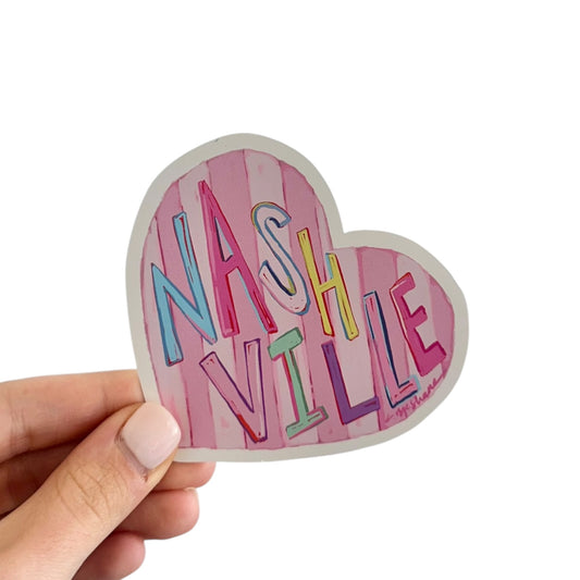 "Nashville Love" sticker