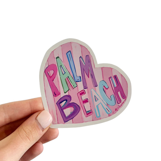 "Palm Beach Love" sticker