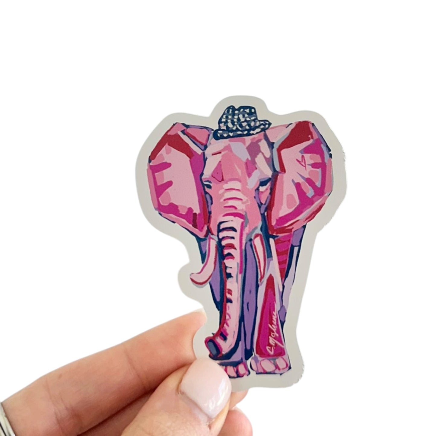 "Elephant Love" sticker