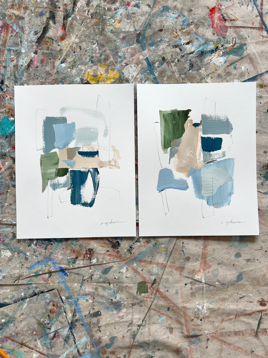 Original abstracts (set of 2)