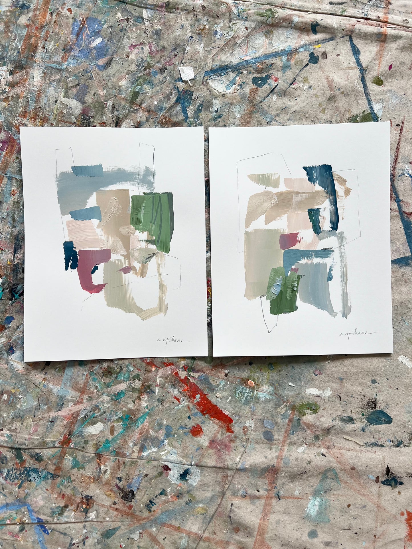 Original abstracts (set of 2)