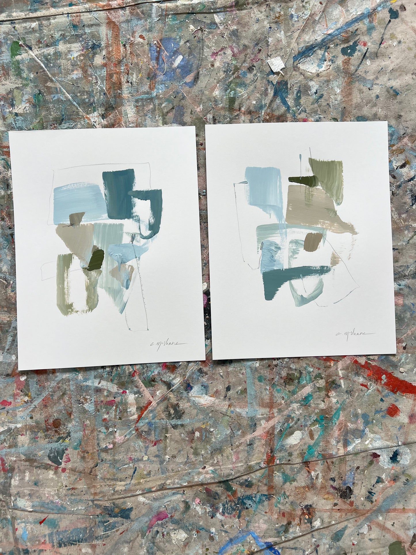 Original abstracts (set of 2)