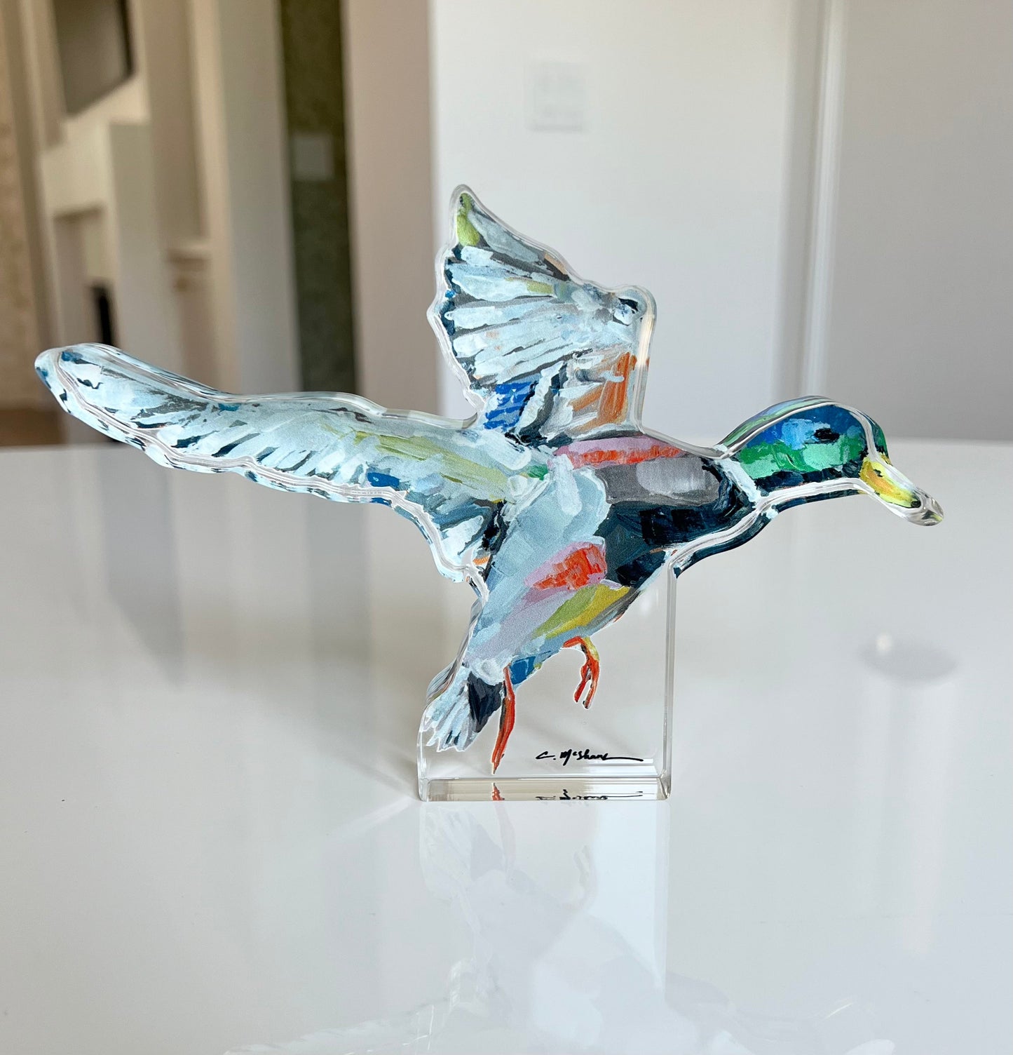 "Take Flight" mallard acrylic WHOLESALE