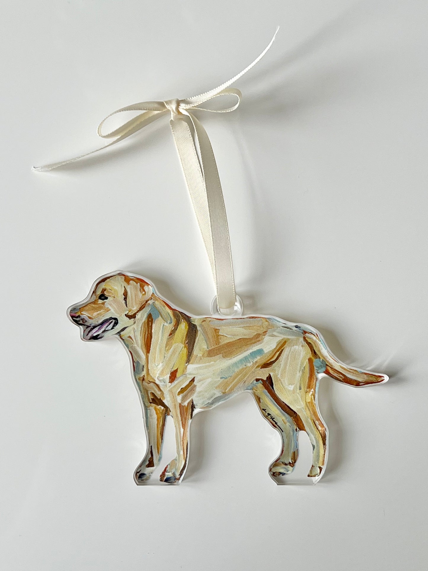 Yellow Lab (Ornament)