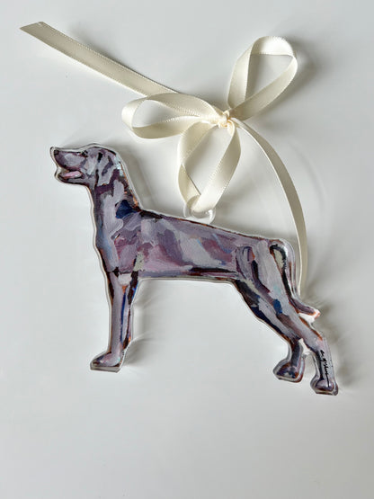 Weimaraner (Ornament)