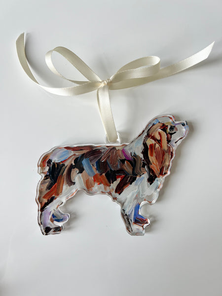 Cavalier King Charles blenheim (Ornament) – Chelsea McShane Art
