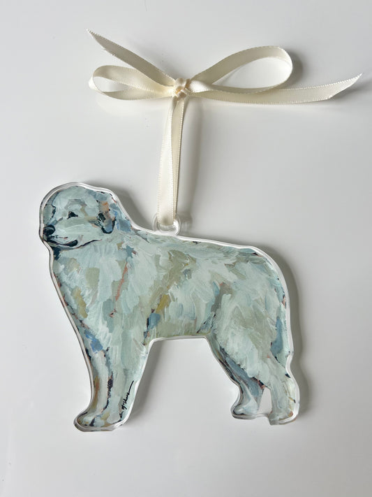 Great White Pyrenese (Ornament)