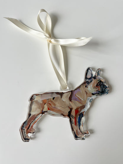 Frenchie Fawn (Ornament)