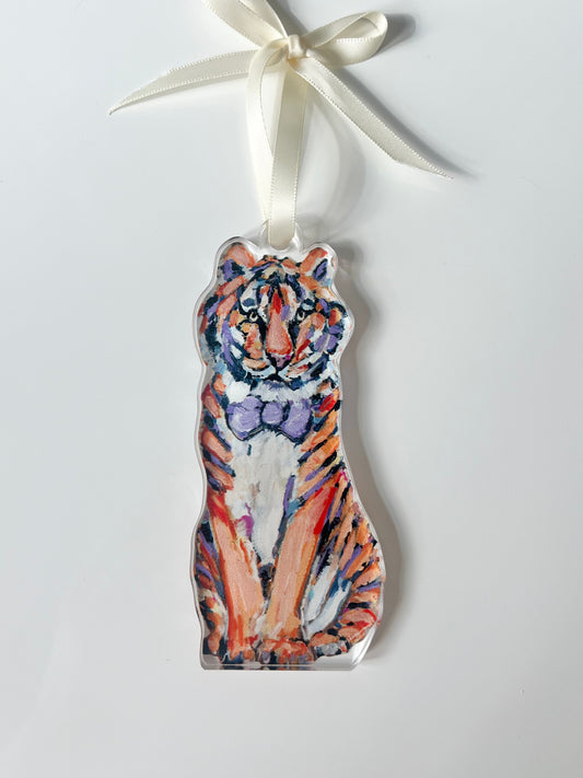 Tiger purple & orange (Ornament)