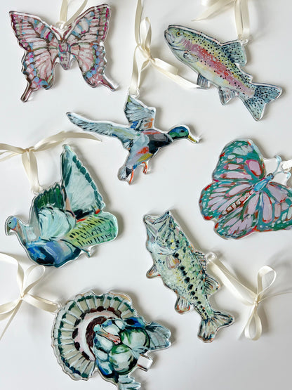 Chasing Rainbows fish (Ornament)