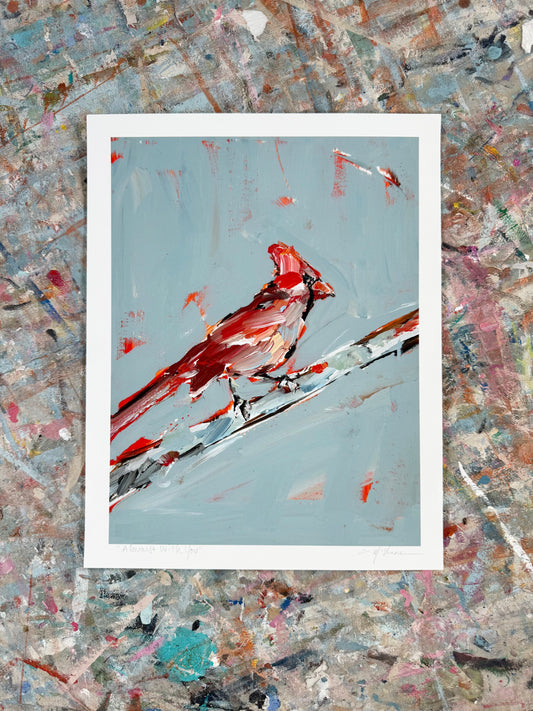 "Always With You" 11X14 hand signed paper print