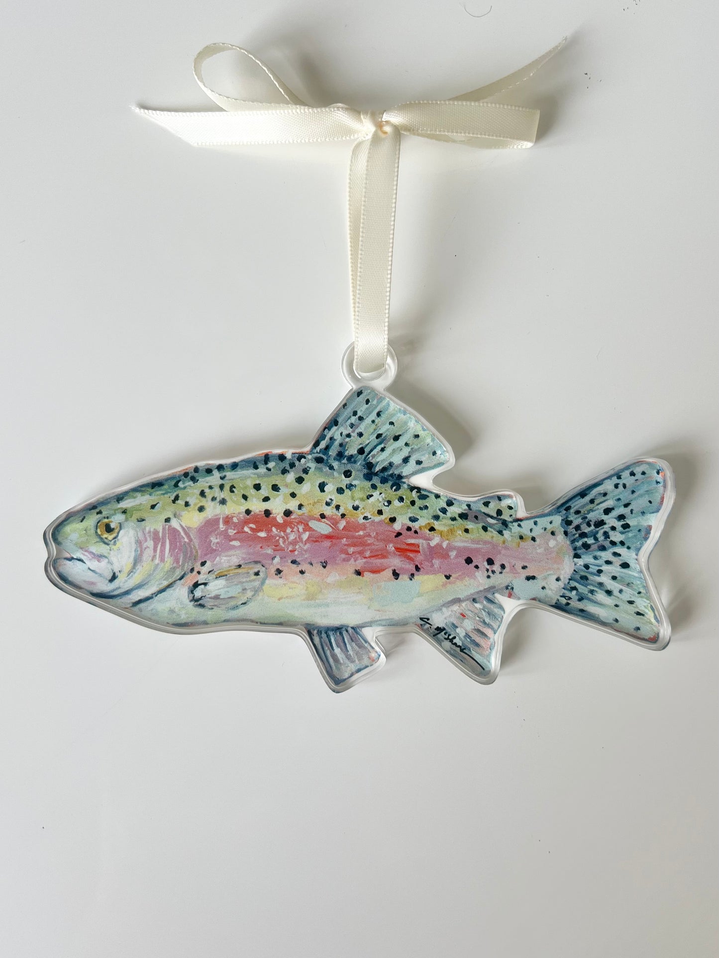 Chasing Rainbows fish (Ornament)