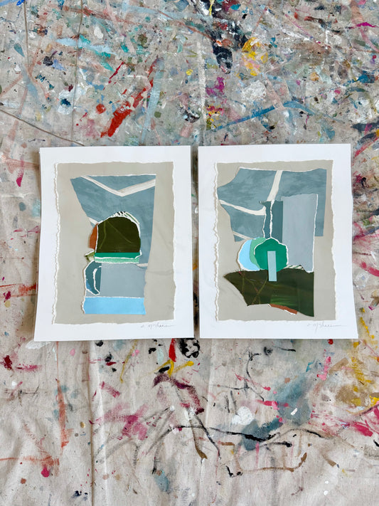 Original Abstract (Set of 2)