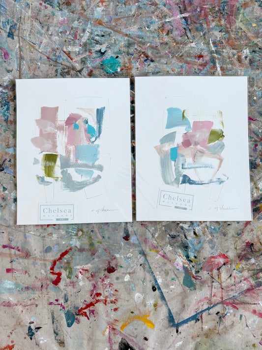 Original Abstract (Set of 2)