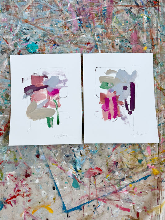 Original Abstract (Set of 2)