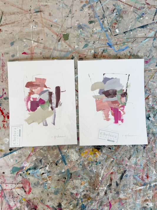 Original Abstract (Set of 2)