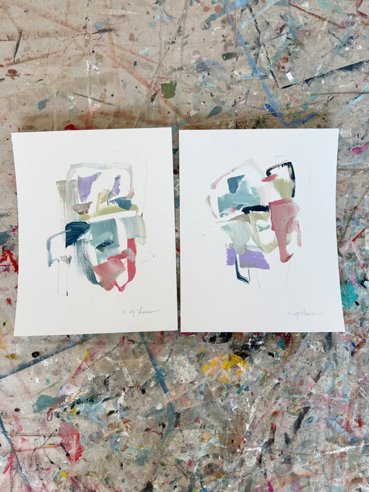 Original Abstract (Set of 2)