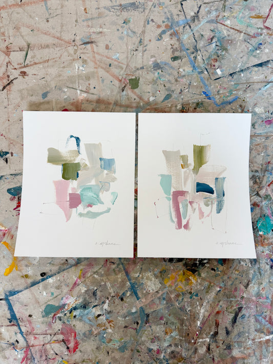Original Abstract (Set of 2)