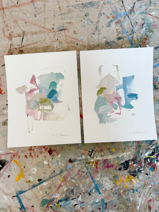 Original Abstract (Set of 2)