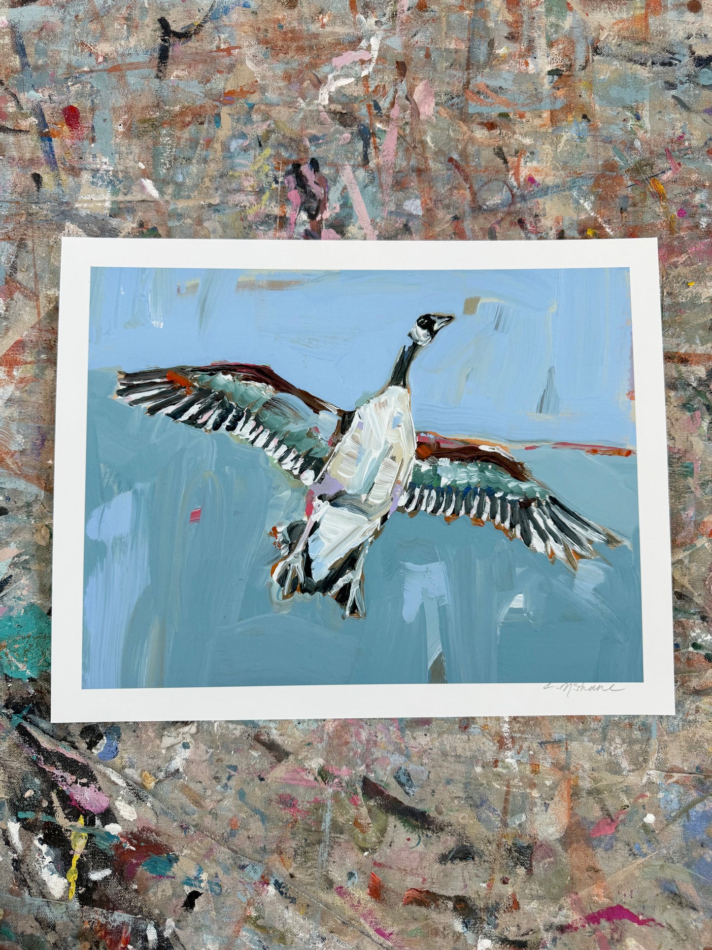 Goose 14X11 hand signed paper prints (single)