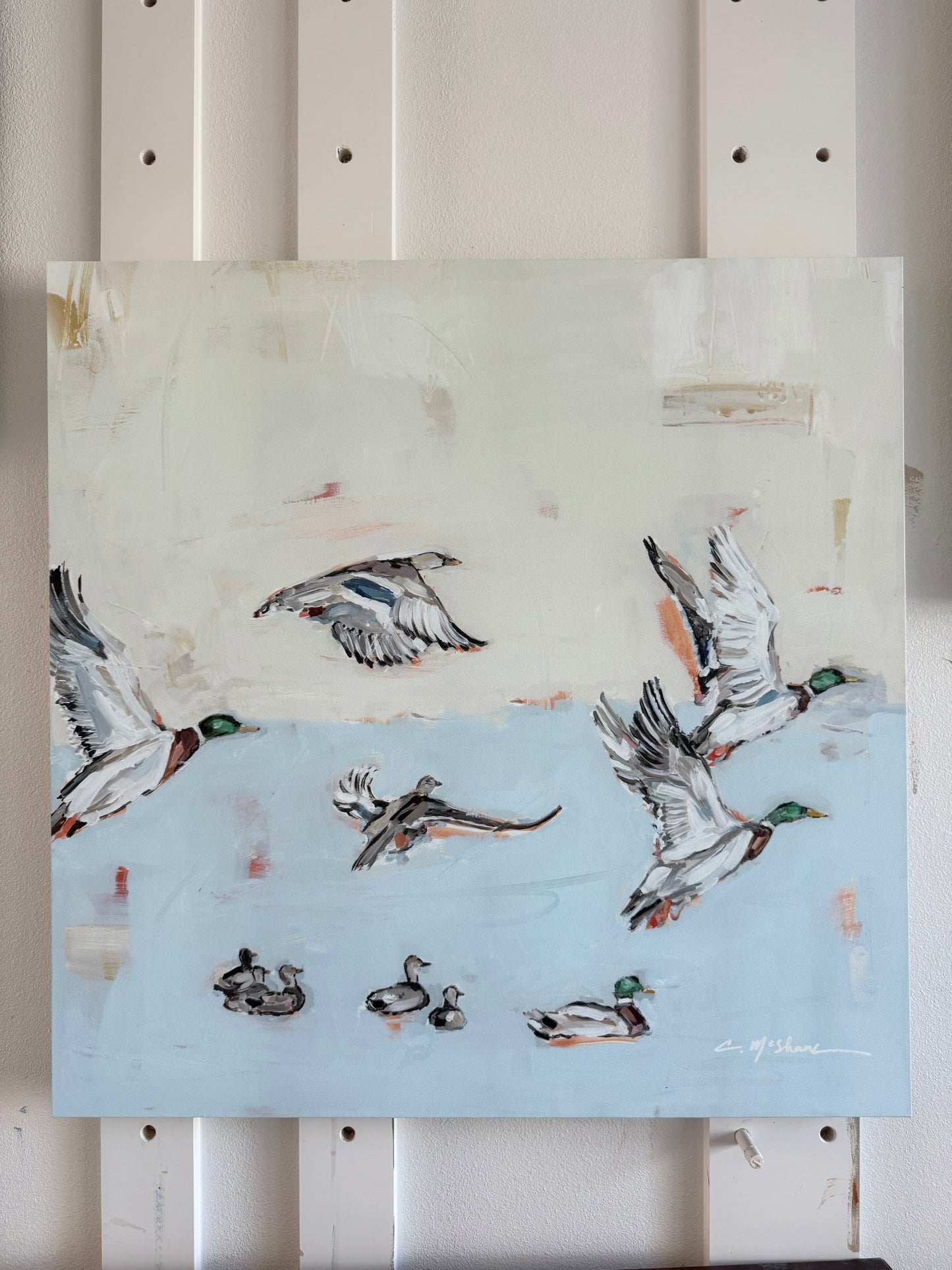 "Taking Off" canvas print