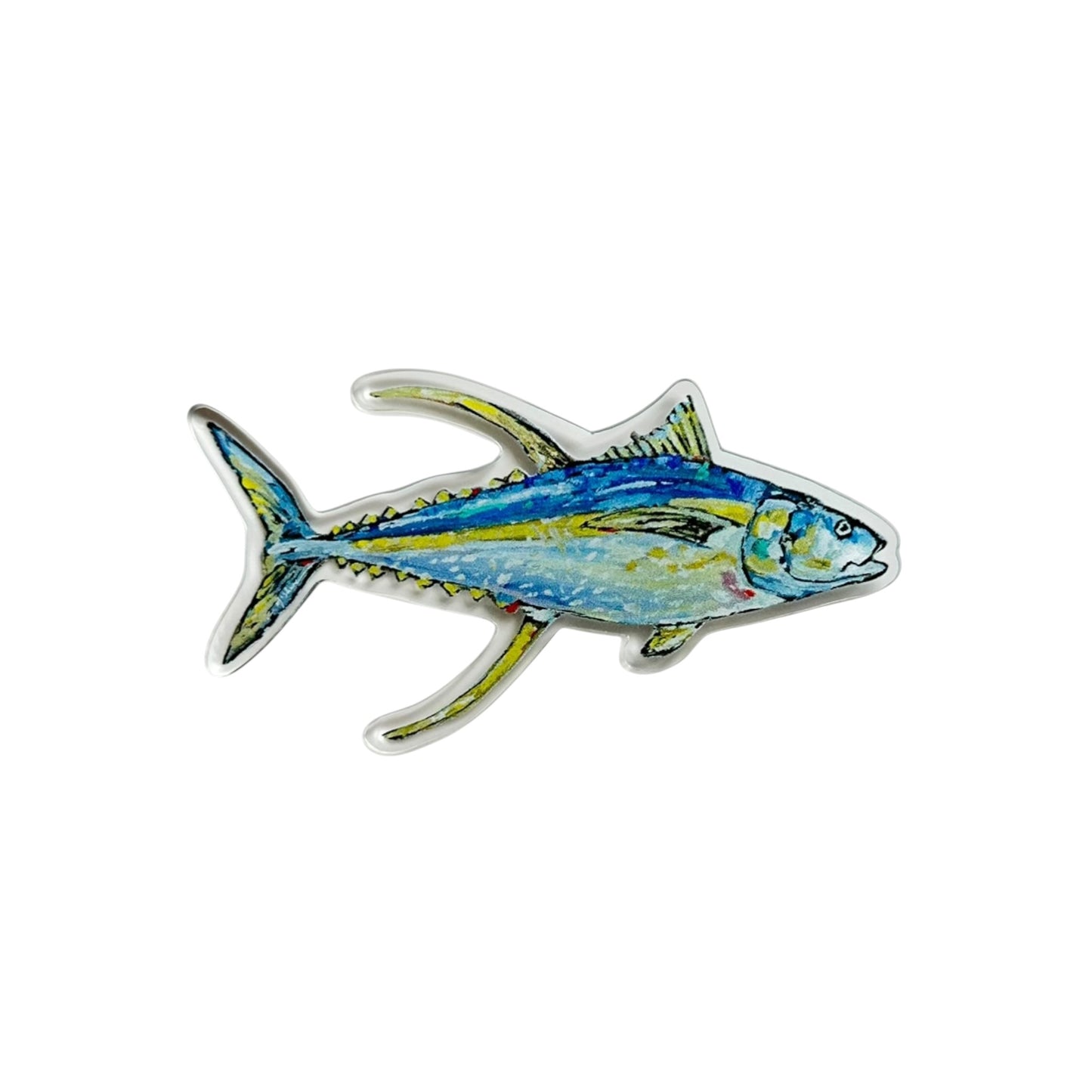 Fish acrylic magnets | Interchangeable Tabletop & Refrigerator Magnet