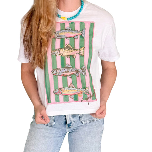 "Reel Cute" Comfort Color Art-T-shirt