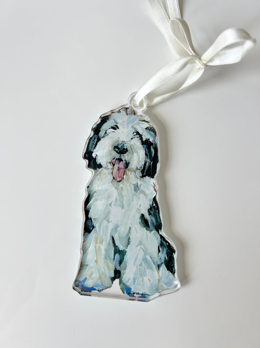 Sheepadoodle I (Ornament)