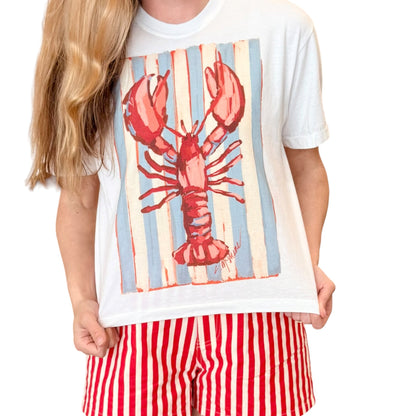 "Lobster Rollin'" Comfort Color Art-T-shirt