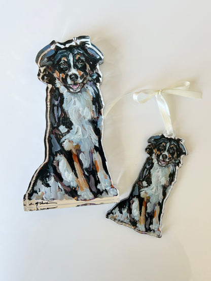 Australian Shepherd Tri (Ornament)