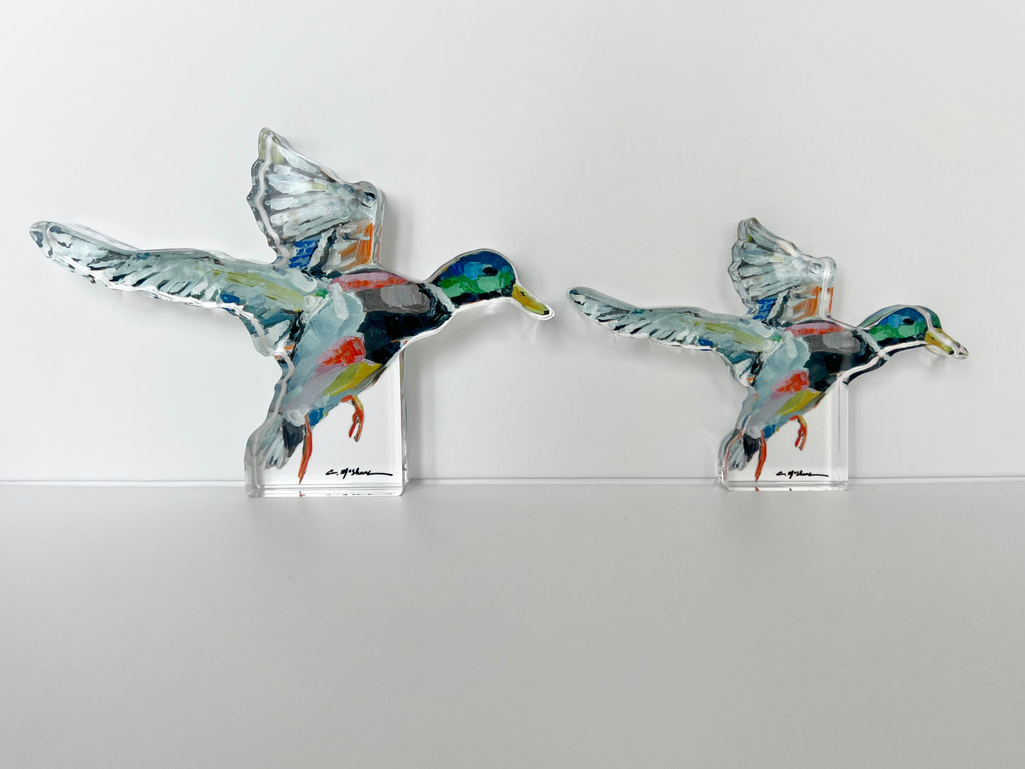 "Take Flight" mallard acrylic WHOLESALE