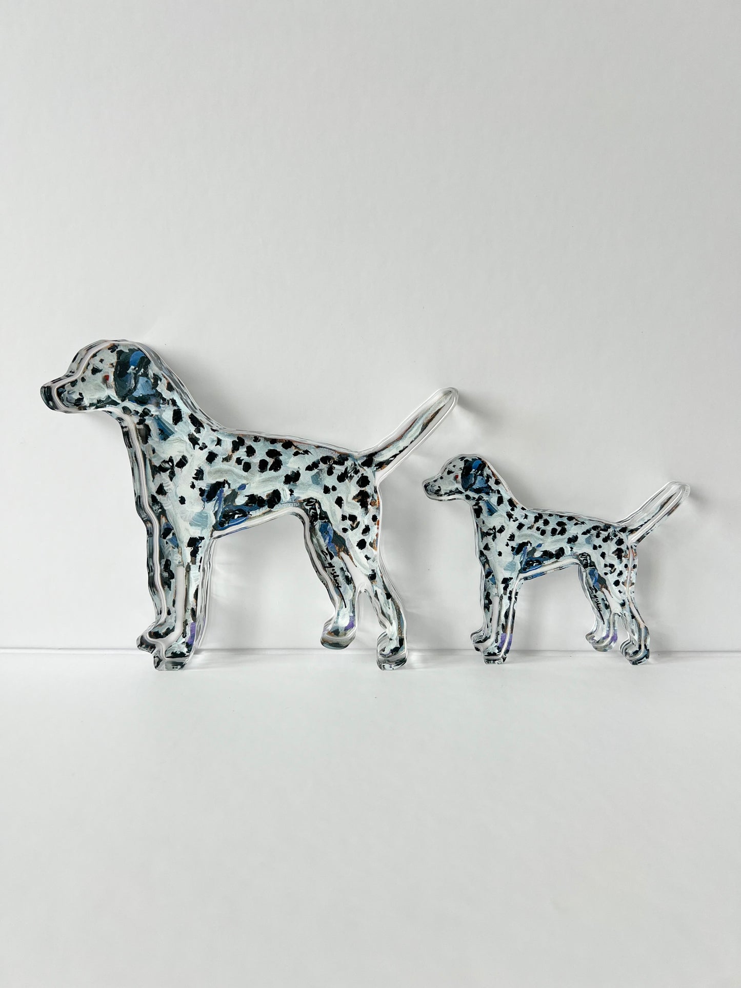 "Dalmatian" acrylic