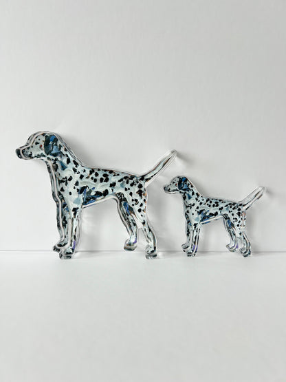"Dalmatian" acrylic