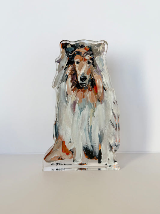 “Rough Collie” acrylic shelfie WHOLESALE