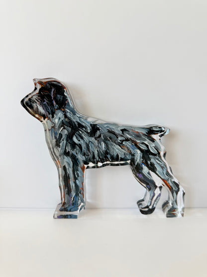 “Wirehaired Pointing Griffon” acrylic shelfie WHOLESALE