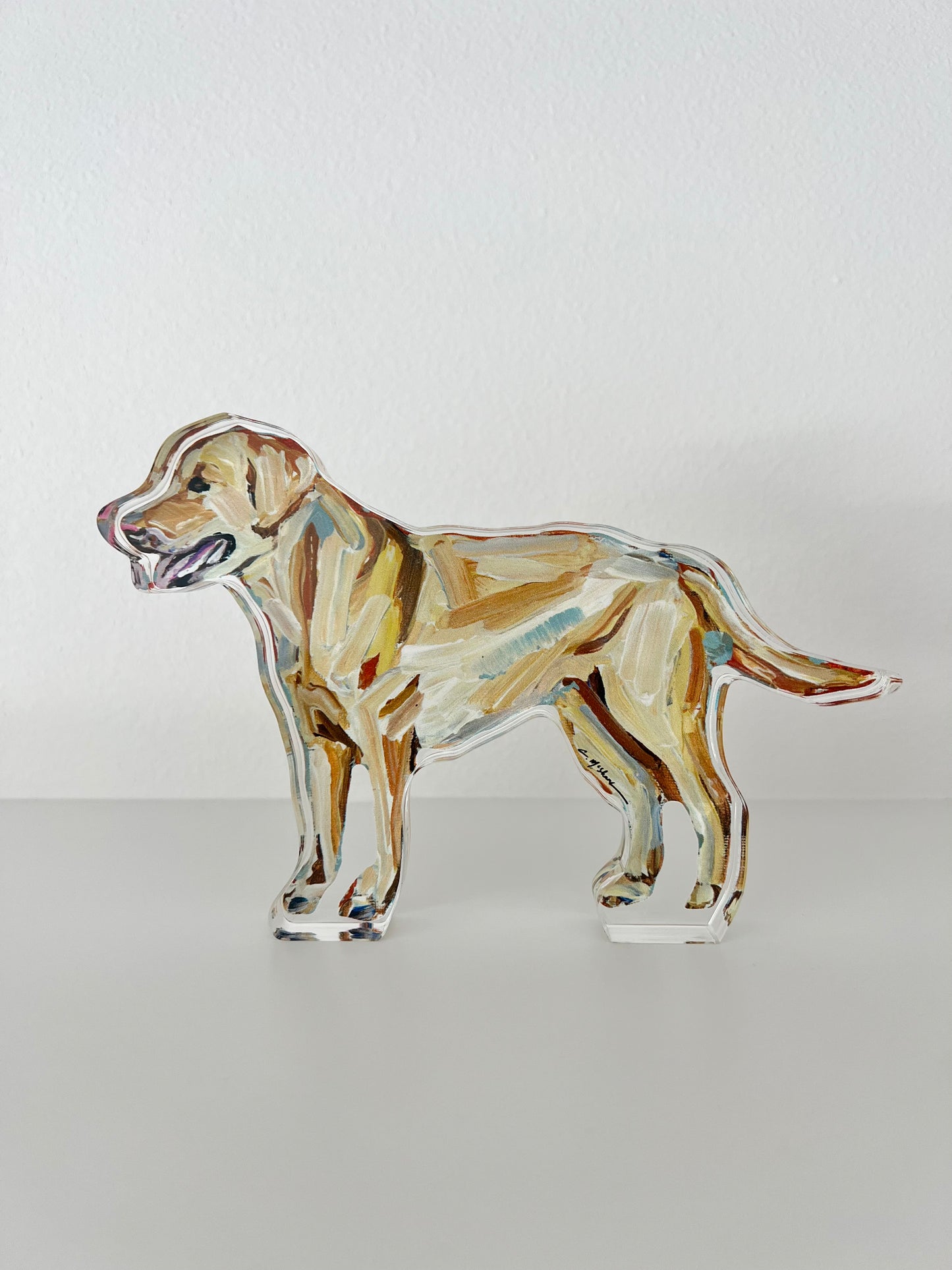 Yellow Lab (Acrylic Cut Out)