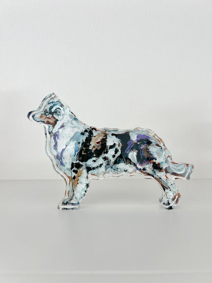 "Australian Shepherd" acrylic block WHOLESALE