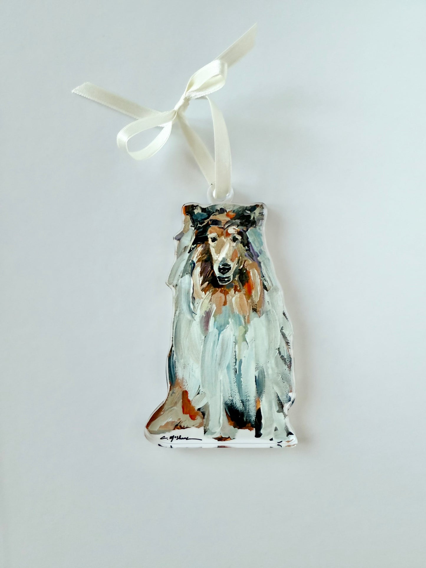 "Rough Collie" ornament WHOLESALE